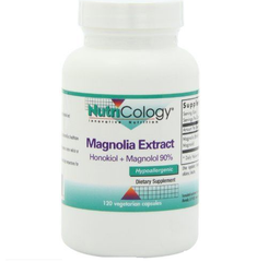 Magnolia Extract Capsule 120 Count Natural Dietary