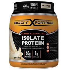 Body Fortress 100% Protein Isolate Vanilla Dietary Supplement