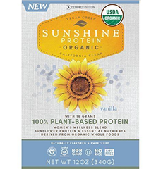 Designer Protein Sunshine Organic Nutritional Supplement