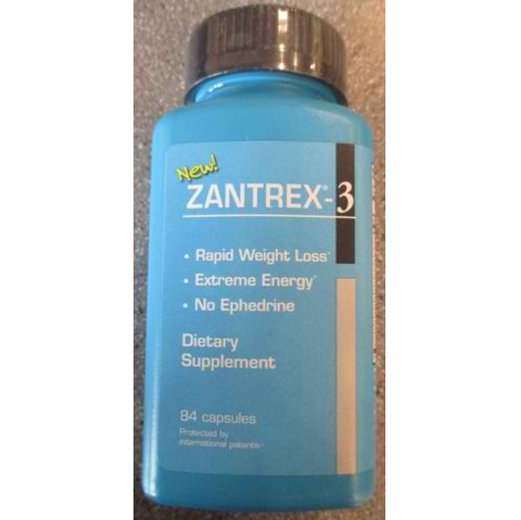 Dietary Sup Zantrex-3, Rapid Weight Loss Supplement