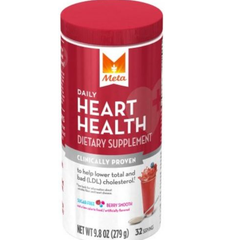 Meta Daily Heart Health Berry Smooth Powder Dietary