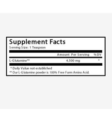 100% Free Form Amino Acid L-Glutamine Sport Supplements