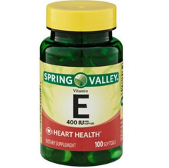 Spring Valley Vitamin E Heart/Immune Health Dietary