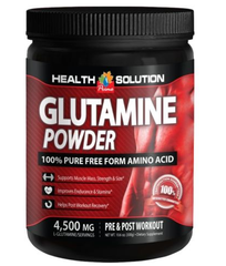 100% Free Form Amino Acid L-Glutamine Sport Supplements