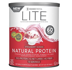 Designer Protein Lite Whey Nutritional Supplement